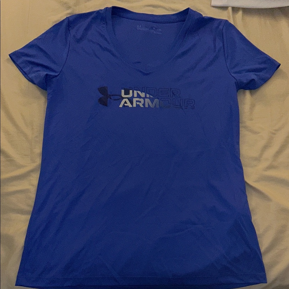 Under Armour Women's Blue Graphic Tee